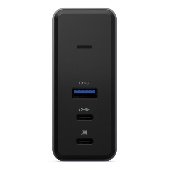 Lenovo G0AE0065EU base para portátil y replicador de puertos Alámbrico USB 3.2 Gen 1 (3.1 Gen 1) Type-C Negro, Gris