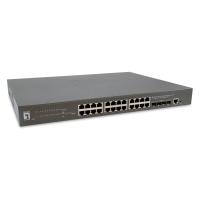 LevelOne GTP-2871 switch Gestionado L3 Gigabit Ethernet (10/100/1000) Energía sobre Ethernet (PoE) Gris