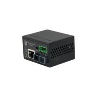 LevelOne IEC-4301 convertidor de medio 100 Mbit/s Monomodo Negro