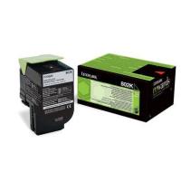 Lexmark 802K cartucho de tóner 1 pieza(s) Original Negro