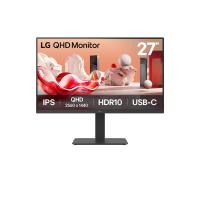 LG 27BA65QB-B.AEU pantalla para PC 68,6 cm (27'') 2560 x 1440 Pixeles Wide Quad HD LED Negro