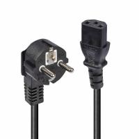 Lindy 30336 cable de transmisión Negro 3 m CEE7/7 C13 acoplador