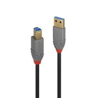 Lindy 36744 cable USB USB 3.2 Gen 1 (3.1 Gen 1) 5 m USB A USB B Negro