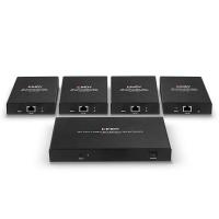 Lindy 38262 extensor audio/video Transmisor y receptor de señales AV Negro, ver imagen 3 de 5