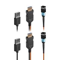 Lindy 38360 Cable de fibra óptica e InfiniBand 100 m MPO Multicolor