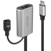 Lindy 43270 cable USB USB 3.2 Gen 1 (3.1 Gen 1) 5 m USB C USB A Plata