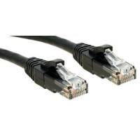 Lindy Cat.6 UTP 0.3m cable de red Negro 0,3 m Cat6 U/UTP (UTP)