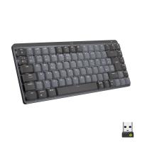 Logitech 920-010780 teclado Oficina RF Wireless + Bluetooth QWERTY Internacional de EE.UU. Grafito, Gris