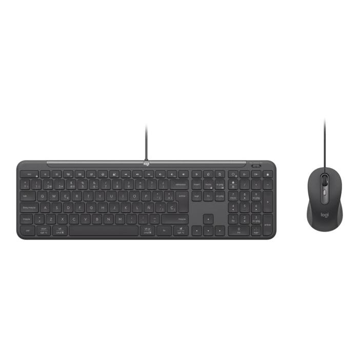 Logitech 920-013349 teclado Ratón incluido Hogar / Oficina USB QWERTY Internacional de EE.UU. Grafito — imagen 5 de 9