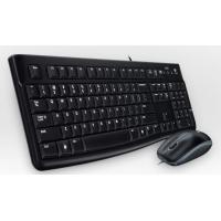 Logitech Desktop MK120 teclado Ratón incluido USB QWERTY Portugués Negro