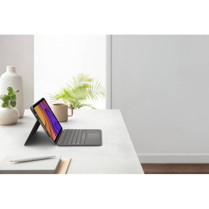 Logitech Folio Touch AZERTY Francés Smart Connector Gris — imagen 14 de 20
