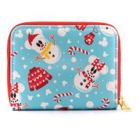 Loungefly WDWA1785 monedero, tarjetero y portadocumento de viaje Billetera Rojo Cuero vegano