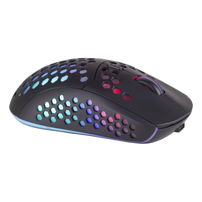 Mars Gaming MCPWXPT teclado Ratón incluido Juego RF inalámbrica + USB QWERTY Portugués Negro — imagen 7 de 34