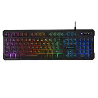 Mars Gaming MK218DE, Teclado RGB H-Mech, Antighosting, Layout Alemán