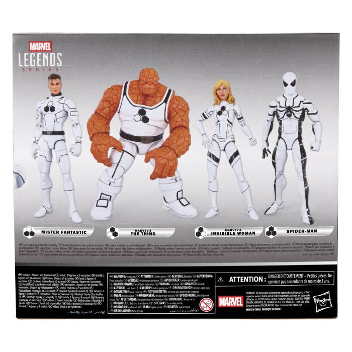 Marvel Legends Series Future Foundation 's The Thing y 's Invisible Woman — imagen 6 de 6
