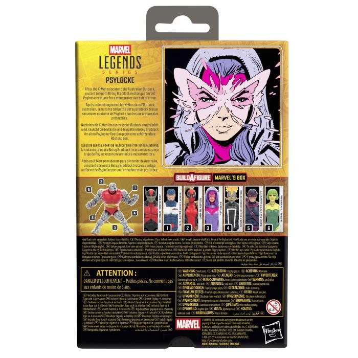 Marvel Legends Series Psylocke — imagen 4 de 8
