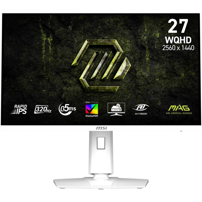 MSI MAG 274QRFW X32 pantalla para PC 68,6 cm (27'') 2560 x 1440 Pixeles Wide Quad HD LCD Blanco — imagen 16 de 30