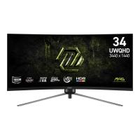 MSI MAG 345CQRF E20 pantalla para PC 86,4 cm (34'') 3440 x 1440 Pixeles UltraWide Dual Quad HD Negro