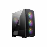 MSI MAG Forge M100R Midi Tower Negro, Transparente