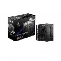 MSI MPG A1000G PCIE5 unidad de fuente de alimentación 1000 W 20+4 pin ATX ATX Negro