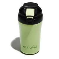 Muitomas WBOTTLETH350GN taza de viaje 350 ml Negro, Verde Acero inoxidable