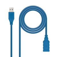 Nanocable 10.01.0901-BL cable USB USB 3.2 Gen 1 (3.1 Gen 1) 1 m USB A Azul