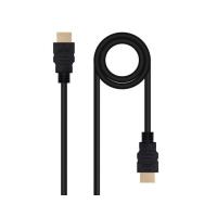 Nanocable Cable HDMI V2.0 4K@60Hz 18Gbps A/M-A/M, 5.0 m, Negro
