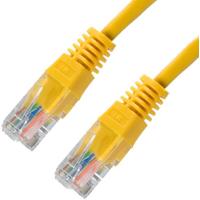 Nanocable CABLE RED LATIGUILLO RJ45 CAT.6 UTP AWG24, AMARILLO, 1.0 M