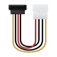 Nanocable CABLE SATA ALIMENTACION ACODADO 5.25''(MOLEX 4PIN)/M-SATA/H 16 CM OEM