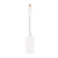 Nanocable CONVERSOR MINI DP A HDMI MINI DP/M-HDMI/H BLANCO 15 CM