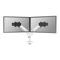 Neomounts DS65S-950WH2 Brazo de monitor 24-34'' - resorte de gas - Topfix - multi ajustable - Tope-a-180°