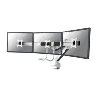 Neomounts NM-D775DX3WHITE Brazo de monitor 17-27'' - resorte de gas - Topfix - Tope-a-180°