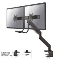 Neomounts NM-D775DXBLACK Brazo de monitor 10-32'' - resorte de gas - Topfix - Tope-a-180°