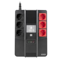NGS Fortress Bunker sistema de alimentación ininterrumpida (UPS) En espera (Fuera de línea) o Standby (Offline) 0,6 kVA 350 W 6 salidas AC