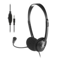 NGS MS103 MAX Auriculares Alámbrico Diadema Llamadas/Música Negro