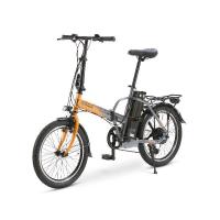 Nilox NXEBJ1PROOG bicicleta eléctrica Negro, Naranja Acero 50,8 cm (20'') 23,5 kg Litio