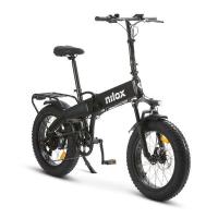Nilox NXEBX10BK bicicleta eléctrica Negro Aluminio, Acero 50,8 cm (20'') Litio