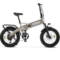 Nilox NXEBX10GR bicicleta eléctrica Gris Aluminio 50,8 cm (20'') Litio