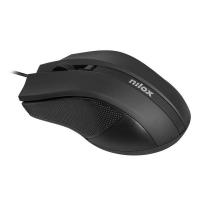 Nilox RATON ÓPTICO USB 1600 DPI -NEGRO