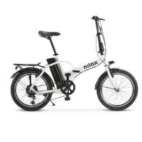 Nilox URBAN - eBike J1 Pro Blanco Acero 50,8 cm (20'') 23,5 kg