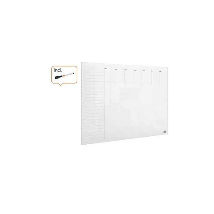Nobo 1915615 pizarrón blanco 297 x 420 mm Acrílico — imagen 6 de 14