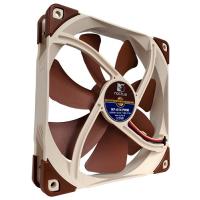 Noctua NF-A14 PWM sistema de refrigeración para ordenador Carcasa del ordenador Ventilador 14 cm Marrón
