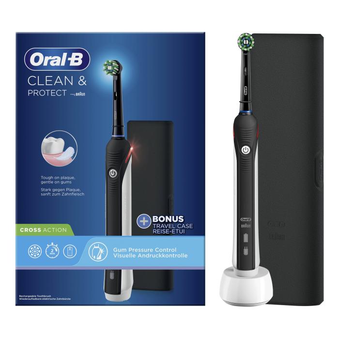 Oral-B Clean & Protect Adulto Cepillo dental giratorio Negro — imagen 5 de 8