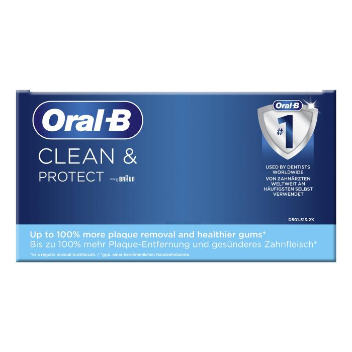 Oral-B Clean & Protect Adulto Cepillo dental giratorio Negro — imagen 7 de 8