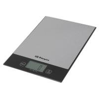 Orbegozo PC 2026 Negro, Acero inoxidable Encimera Rectángulo Báscula electrónica de cocina