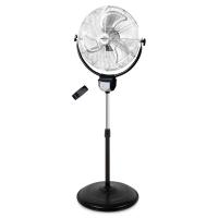 Orbegozo PWS 3050 ventilador Negro, Acero inoxidable