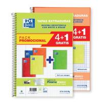 Oxford 100430276 nota autoadhesiva Rectángulo Multicolor 80 hojas