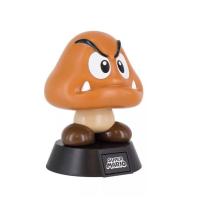 Paladone Goomba Icon Light Luz de noche con enchufe o Luz quitamiedos con enchufe