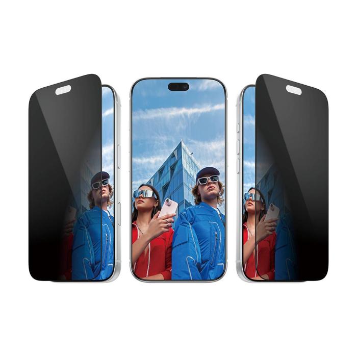PanzerGlass ® 2-Way Privacy Screen Protector iPhone 18 Pro | Ultra-Wide Fit w. EasyAligner Protector de pantalla 1 pieza(s) — imagen 5 de 14