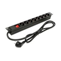 Phasak Regleta 19'' 8 tomas con interruptor 1.5 m - BNS 1518